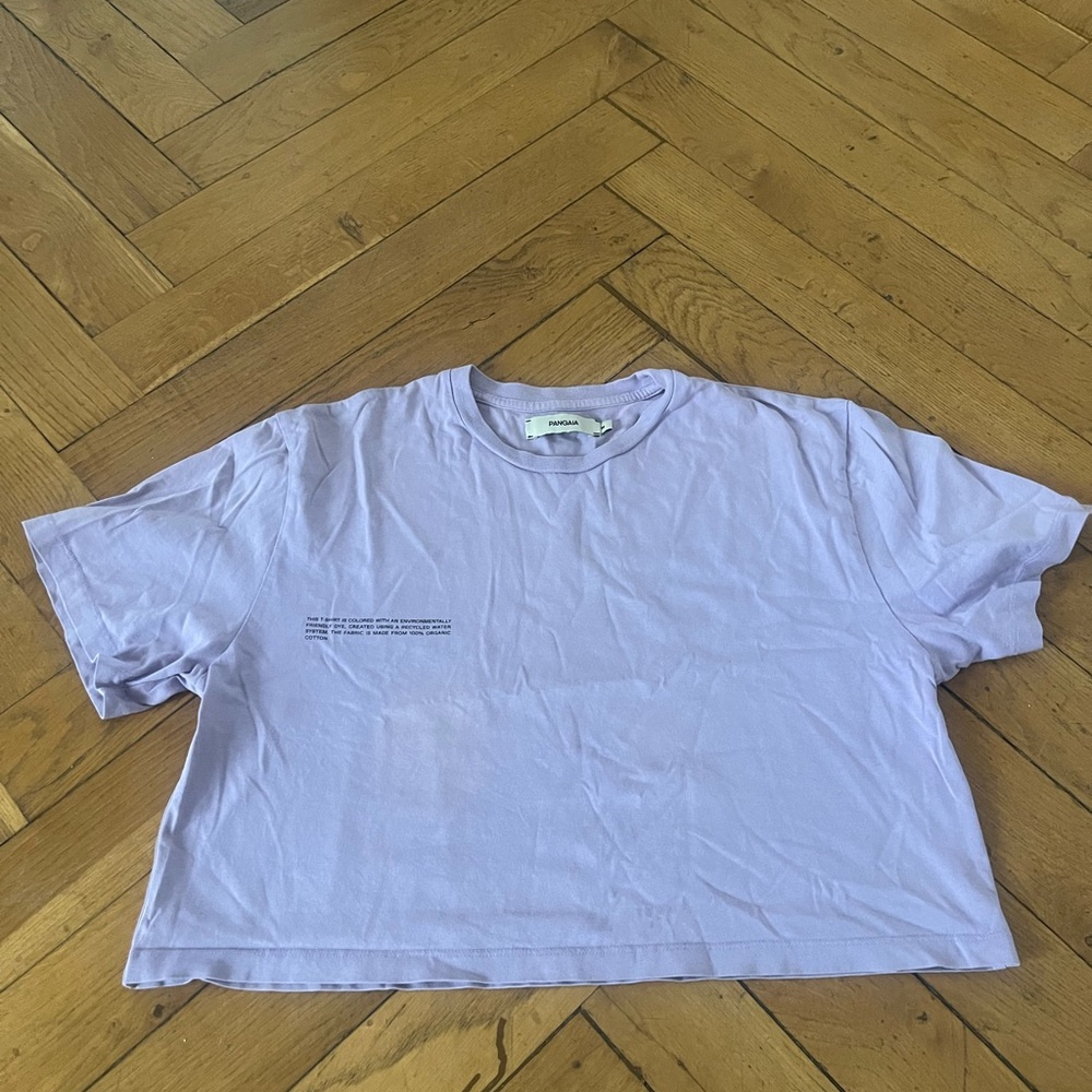 Lavender Cropped T-Shirt